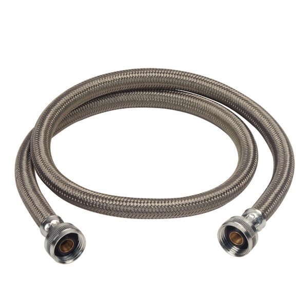 Brasscraft Speedi Plumb 3/4 in. FHT pc X 3/4 in. D FHT 48 in. Polymer Washing Machine Supply Line BL12-48WA P - main